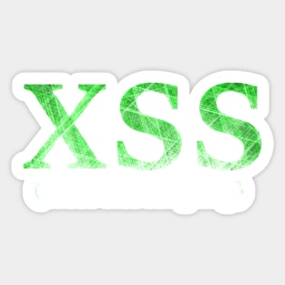 XSS (Cross-site scripting) Sticker